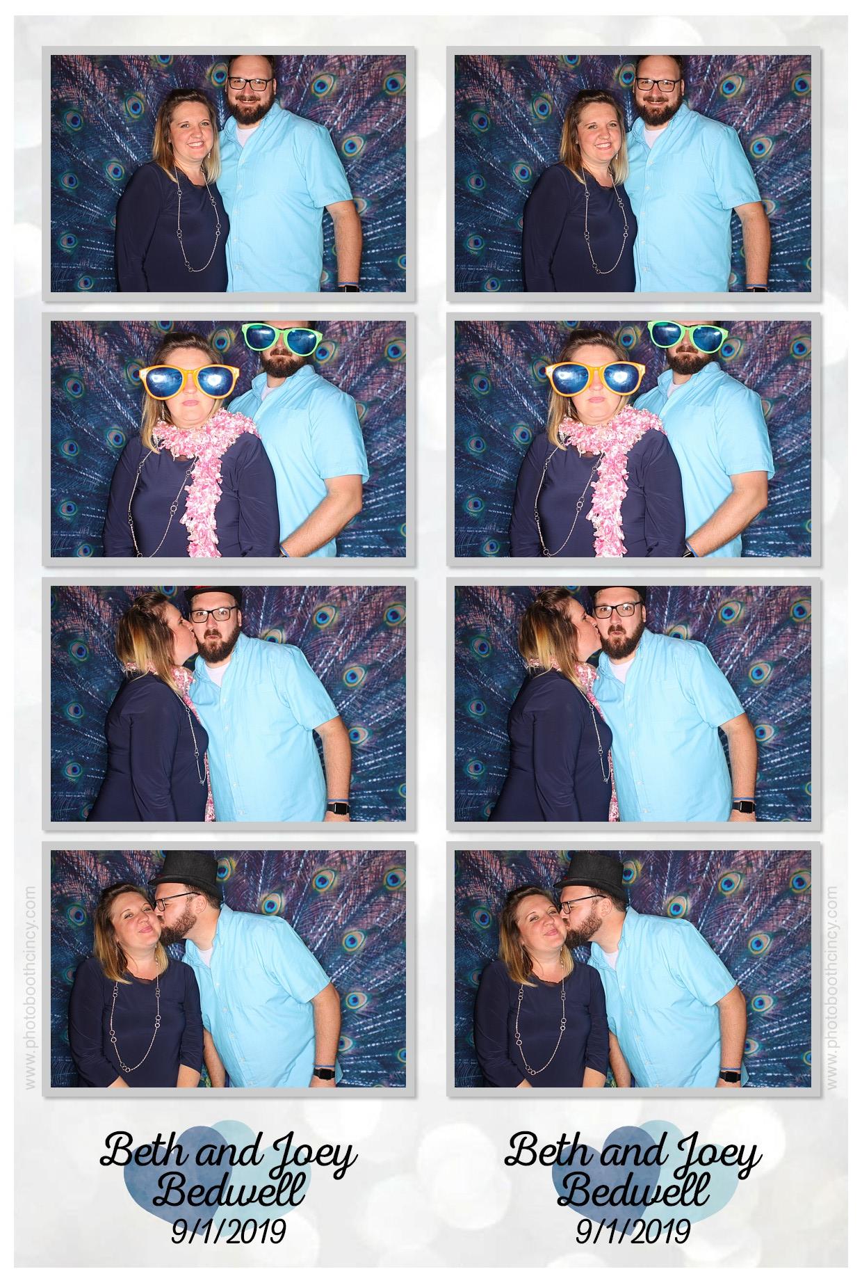 Elizabeth (Beth) Mulholland &Groom - Joseph (Joey) Bedwell | View more photos from the event at gallery.photoboothcincy.com/u/PhotoBoothCincy/Elizabeth-Beth-Mulholland-Groom-Joseph-Joey-Bedwell